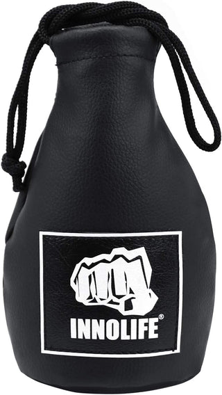 Boxing Slip Bag, Boxing Dodge Hide Speed Bag Maize Ball Leather Ball for Reflex Training, Boxing, Kickboxing, MMA Pendulum Training (Filler Already Included)
