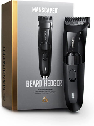 MANSCAPED® the Beard Hedger™ Premium Men'S Beard Trimmer, 20 Length Adjustable Blade Wheel, Stainless Steel T-Blade for Precision Facial Hair Trimming, Cordless Waterproof Wet/Dry Clipper