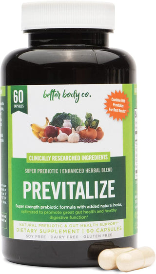 Previtalize | the Perfect Natural Prebiotic Complement to Provitalize - Formulated to Promote Digestion, Metabolis, and Overall Gut Health