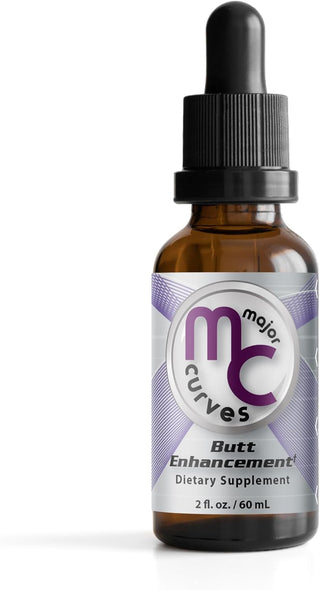 Butt Enhancement Drops - Premium Booty Building Supplements, Bigger Butt Pills for Women, Featuring Aguaje and Maca Extract - Fast-Acting Liquid for Fuller, Lifted, Toned Appearance