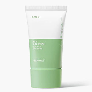 ANUA Airy Sun Cream Spf 50+, 50Ml, 1.69Oz | NO Residue, MOISTURE