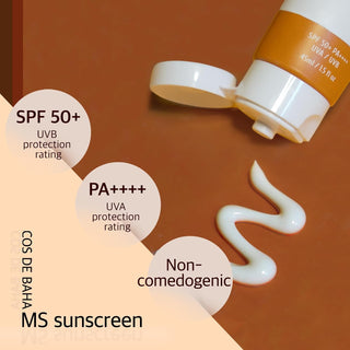 SPF 50 Mineral Sunscreen - Elevate Your Skin Protection Naturally. Defends and Cares for Your Skin, 1.5 Fl Oz (45Ml) Cos De BAHA
