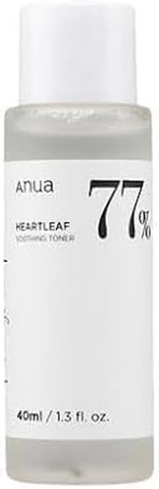 Anua Heartleaf 77% Soothing Toner Mini Ph 5.5 Trouble Care, Calming Skin, Refreshing, Hydrating, Purifying, Cruelty Free, Vegan, Travel Size, Gift, Korean Skin Care, (40Ml / 1.3 Fl.Oz.) Travel Size