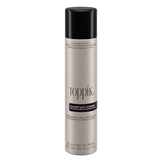 Toppik Colored Hair Thickener, Temporary Hair Color Spray for Root Touchup with Hair Thickening Fibers, 5.1 Oz