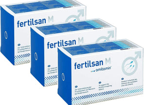 amitamin® fertilsan M (Capsules/Powder)-Award Winning Formula to Enhance Male Fertility (30 Days Supply)