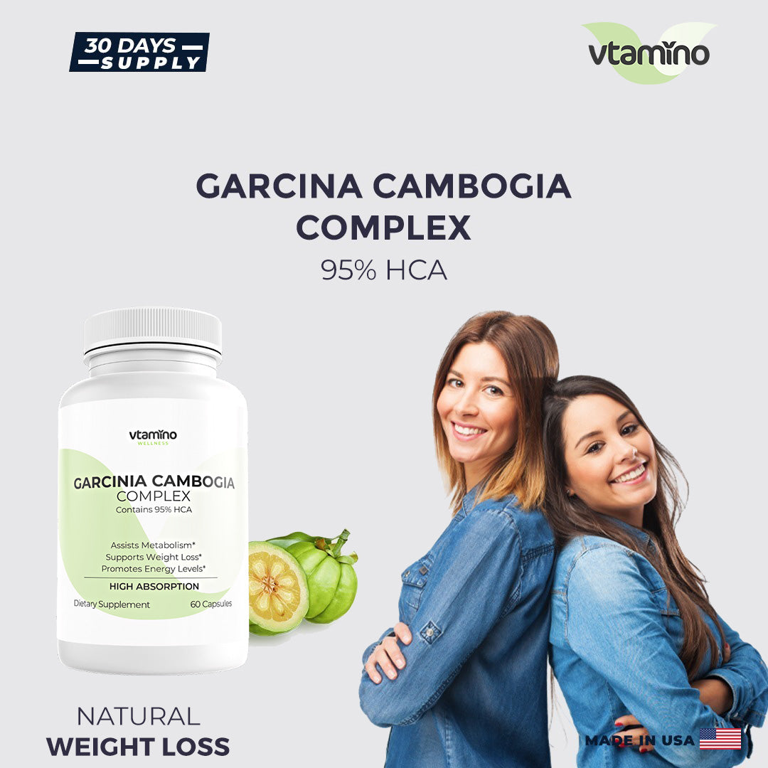 vtamino Garcinia Cambogia Complex-Supports Weight Management (30 Days Supply)