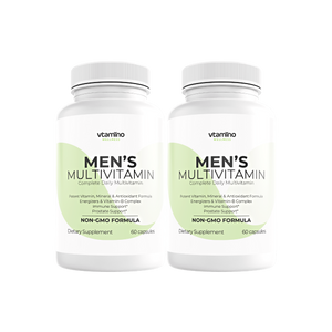 vtamino Men’s Multivitamin-Advanced Daily Multivitamin to Improve Overall Health & Well-being (30 Days Supply)