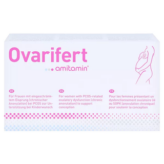 amitamin Family Planning Bundle For Him & Her - 3 x fertilsan M (Caps) + 3 x Ovarifert (Bundle of 90 days)