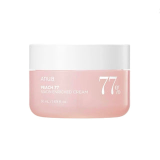 ANUA - Peach 77 Niacin Enriched Cream 50Ml (1.69Oz) | Deep Moisture for All Skin Types with Ceramide, Collagen, Panthenol, Protein and Hyaluronic Acid