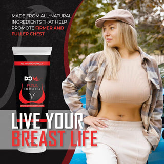 Do Me Premium Breast Cream - Bra Buster - Turn Heads with a Bigger Fuller Rack - Advanced Breast Cream for Supple, Fuller, Firmer Breast - Powerful and Potent Formula (4Oz)