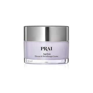 PRAI Neck Creme for Tightening & Firming Beauty | Neck Firming Cream That Boosts Elasticity | Cruelty & Paraben-Free Vegan Neck Tightening Cream | Neck and Chest Firming Cream with Hyaluronic Acid