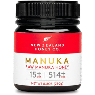 New Zealand Honey Co. Raw Manuka Honey UMF 15+ | MGO 514+, UMF Certified / 8.8Oz