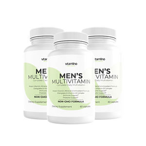 vtamino Men’s Multivitamin-Advanced Daily Multivitamin to Improve Overall Health & Well-being (30 Days Supply)