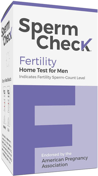 Fertility Home Test Kit for Men- Shows Normal or Low Sperm Count- Easy to Read Results-Convenient, Accurate, Private