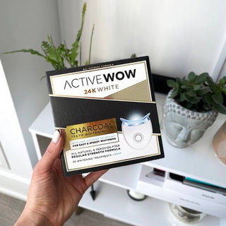 Active Wow White Charcoal Teeth Whitening Kit