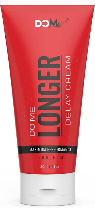 Do Me - Delay Cream - Premium Male Genital Desensitizer Cream - with Lidocaine - Climax Control for Men to Last Longer in Bed - 1Oz (30Ml)
