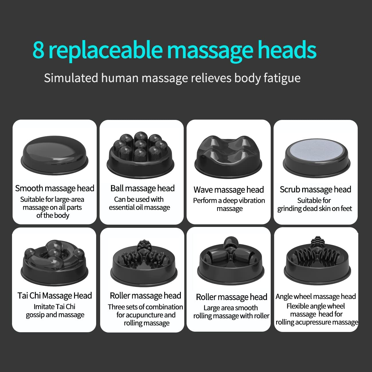 RIGHTMELL Handheld-Cellulite Massager, Multifunctional Massager, Male and Female Body Sculpting Machine, Used to Massage Muscles, Back, Body, Neck, Feet, Shoulders, Shaping Equipment