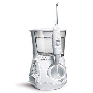 Waterpik Aquarius Water Flosser Professional for Teeth, Gums, Braces, Dental Care, Electric Power with 10 Settings, 7 Tips for Multiple Users and Needs, ADA Accepted, White WP-660