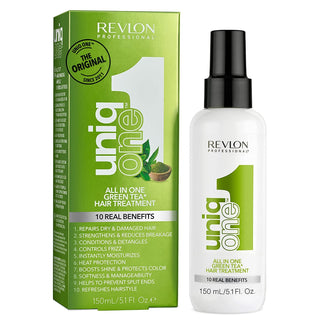 REVLON PROFESSIONAL UNIQONE HAIR TREATMENT, Moisturizing Leave-In Product, Repair for Damaged Hair, Promotes Healthy Hair, 5.1 Fl Oz (Pack of 1)