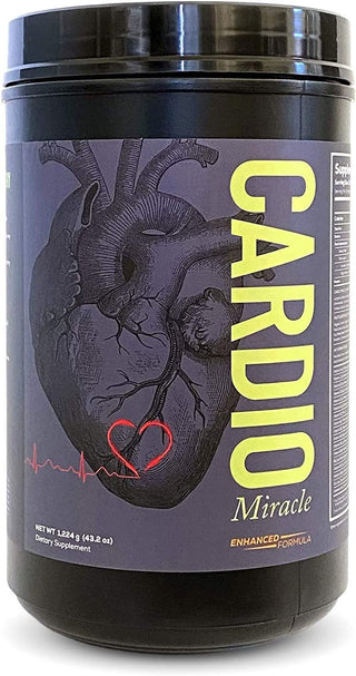 "Boost Your Heart Health with Cardio Miracle! 🌿💗 Experience the Power of Nitric Oxide with this Nutritional L-Arginine and Organic Beetroot Drink Mix. Get 60 Servings of Pure Heart Wellness!"