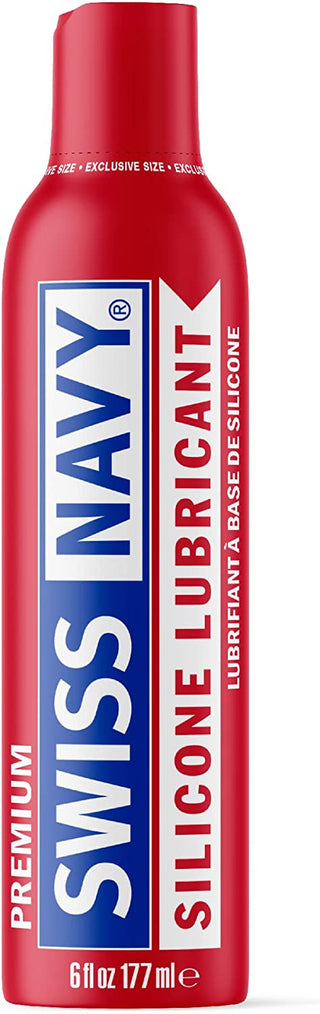 Swiss Navy Premium Silicone-Based Personal Lubricant & Lubricant Sex Gel for Couples, 16 Oz.