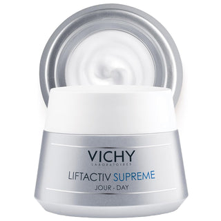 Vichy Liftactiv Supreme anti Aging Face Moisturizer, anti Wrinkle Cream, Firming and Hydrating Cream to Smoothe Skin, Day Cream Suitable for Sensitive Skin , 1.69 Fl Oz (Pack of 1)
