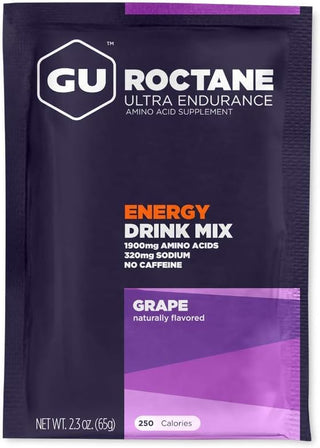 GU Energy Roctane Ultra Endurance Energy Drink Mix, 10 Single-Serving Packets, Summit Tea, (Package May Vary)