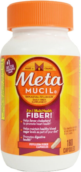 Metamucil Fiber Therapy for Regularity, Fiber Supplement, 170 Count (Pack of 2)