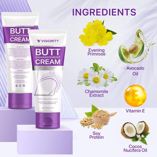Butt Enhancement Cream, Hip Lift up Cream for Bigger Buttock, Firming & Tightening Lotion for Butt Shaping and More Elastic, Gentle & Moisturizing Butt Cream for Bigger Butt