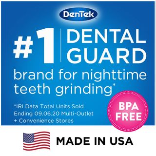 Dentek Professional-Fit, Maximum Protection Dental Guard for Teeth Grinding, 1 Count