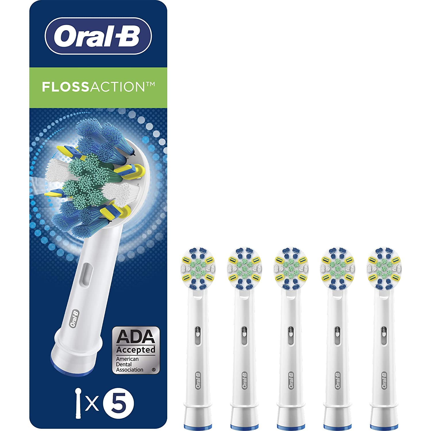 Oral-B Charcoal Electric Toothbrush Replacement Brush Heads Refill, 5 Count