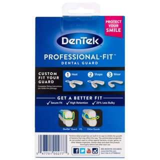 Dentek Professional-Fit, Maximum Protection Dental Guard for Teeth Grinding, 1 Count