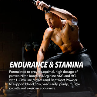L Arginine L Citrulline Supplement Nitric Oxide Pills for Men | Stamina Endurance Performance for Workouts | L Arginine 500Mg Nitrous Oxide Supplements for Men | 60 NO L-Arginine plus Vegan Capsules
