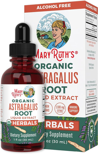 Maryruth'S Nootropic Brain Supplement for Memory & Focus with Ginkgo Biloba & Astragalus for Adults | USDA Organic | Vegan | Non-Gmo | 30 Servings