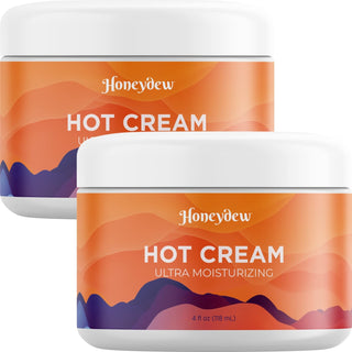 Premium Hot Cream Sweat Enhancer Lotion for Women and Men and Body Sculpting Cellulite Workout Ultra Moisturizing and Invigorating Body Firming Cream with Natural Oils - 2 Pack