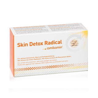 amitamin® Skin Detox Radical-Ultimate Skin Care Natural Formula (Vorrat für 30 Tage)