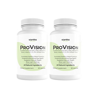 vtamino ProVision Powerful Eye Support Formula to Improve Reading Clarity, Help Support Night Vision & Color Perception (1 Bottle 30 Days Supply)-NEW!!