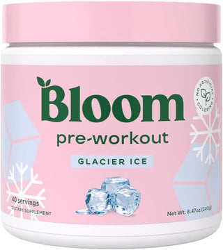 Bloom Nutrition High Energy Pre Workout Powder, Amino Energy with Beta Alanine, Ginseng & L Tyrosine, Natural Caffeine Powder from Green Tea Extract, Sugar Free & Keto Drink Mix (Strawberry Mango)