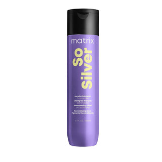Matrix so Silver Purple Shampoo | Neutralizes Yellow Tones | Color Depositing & Toning | for Color Treated, Blonde, Grey, and Platinum Hair | Toning Shampoo | Packaging May Vary | Vegan