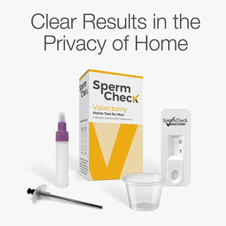 Vasectomy Home Test Kit - FSA - HSA Eligible - The only at-home post-vasectomy test recommended by Urologists