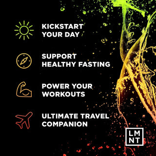 LMNT Keto Electrolyte Powder Packets | Paleo Hydration Drink Mix | No Sugar, No Artificial Ingredients | Fiesta Pack | 12 Stick Packs
