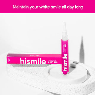 Hismile Pap+ Whitening Pen, Teeth Whitening Pen, Peroxide-Free Teeth Whitening, Sensitivity Free Whitening, Tooth Whitening Pen, Whitening Hard to Reach Places