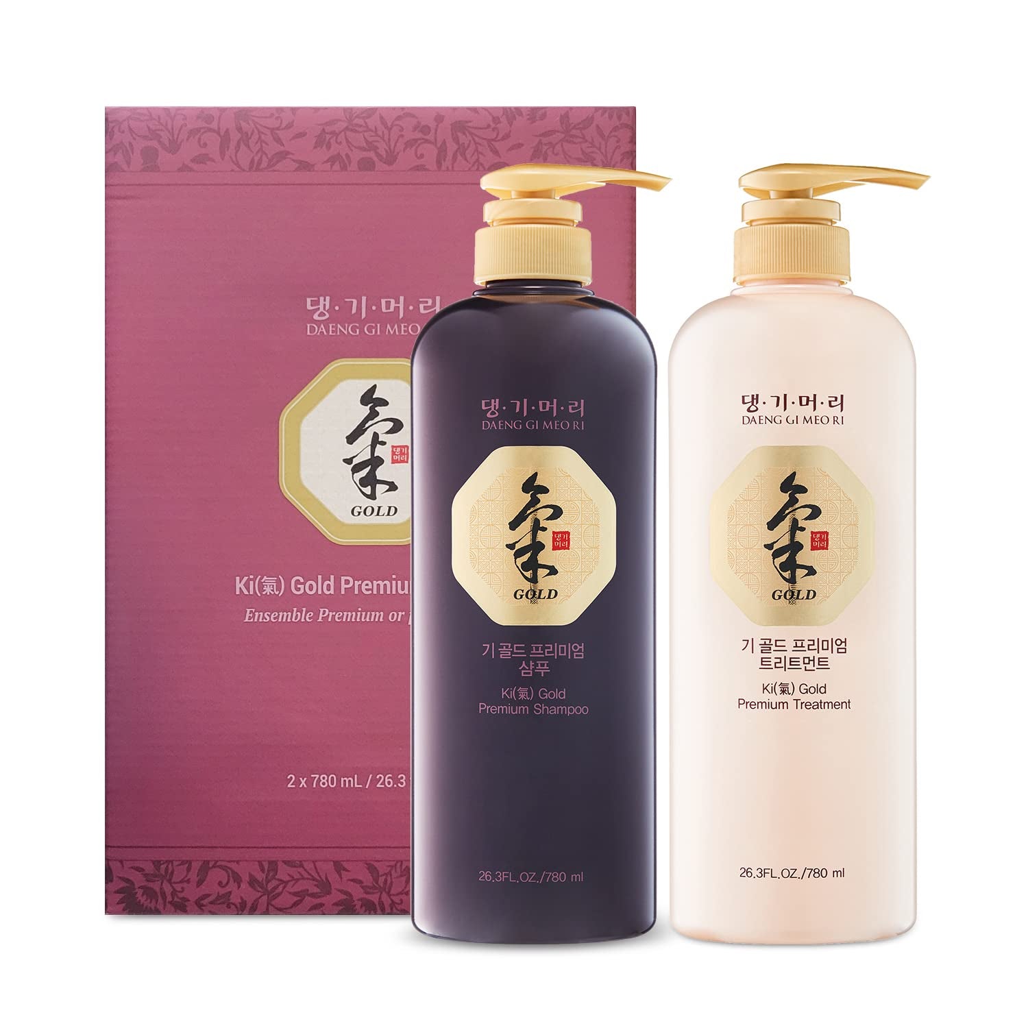 DAENG GI MEO RI - Ki Gold Premium Shampoo and Treatment Set 26.3 FL OZ Each