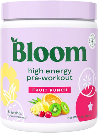 Bloom Nutrition High Energy Preworkout Sticks (Sour Peach Ring)