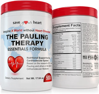"Boost Your Heart Health with Dr. Linus Pauling Therapy Essentials Formula (PTEF) - Packed with Vitamins, Minerals, and Antioxidants!"