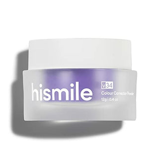Hismile V34 Colour Corrector Powder, Tooth Colour Corrector - Toothpaste for Teeth Whitening 12g/0.4oz