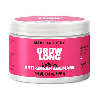 Marc Anthony Grow Long Hair Mask, for Dry Damaged Hair, 10 Ounce