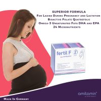 amitamin® fertil F Phase 2-Optimized Prenatal Formula for Ladies During Pregnancy & Lactation (30 Days Supply)