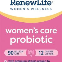 Renew Life Women'S Probiotic Capsules, Supports Ph Balance for Women, Vaginal, Urinary, Digestive and Immune Health, L. Rhamnosus GG, Dairy, Soy and Gluten-Free, 90 Billion CFU - 30 Ct