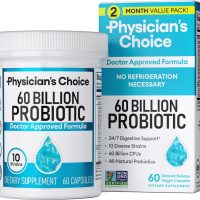 Physician'S Choice Probiotics 60 Billion CFU - 10 Strains + Organic Prebiotics - Immune, Digestive & Gut Health - Supports Occasional Constipation, Diarrhea, Gas & Bloating - for Women & Men - 30Ct